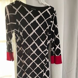 Black and White Dress